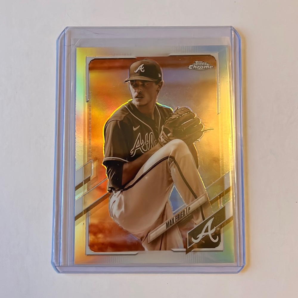 Max Fried | Topps Chrome | Reflective